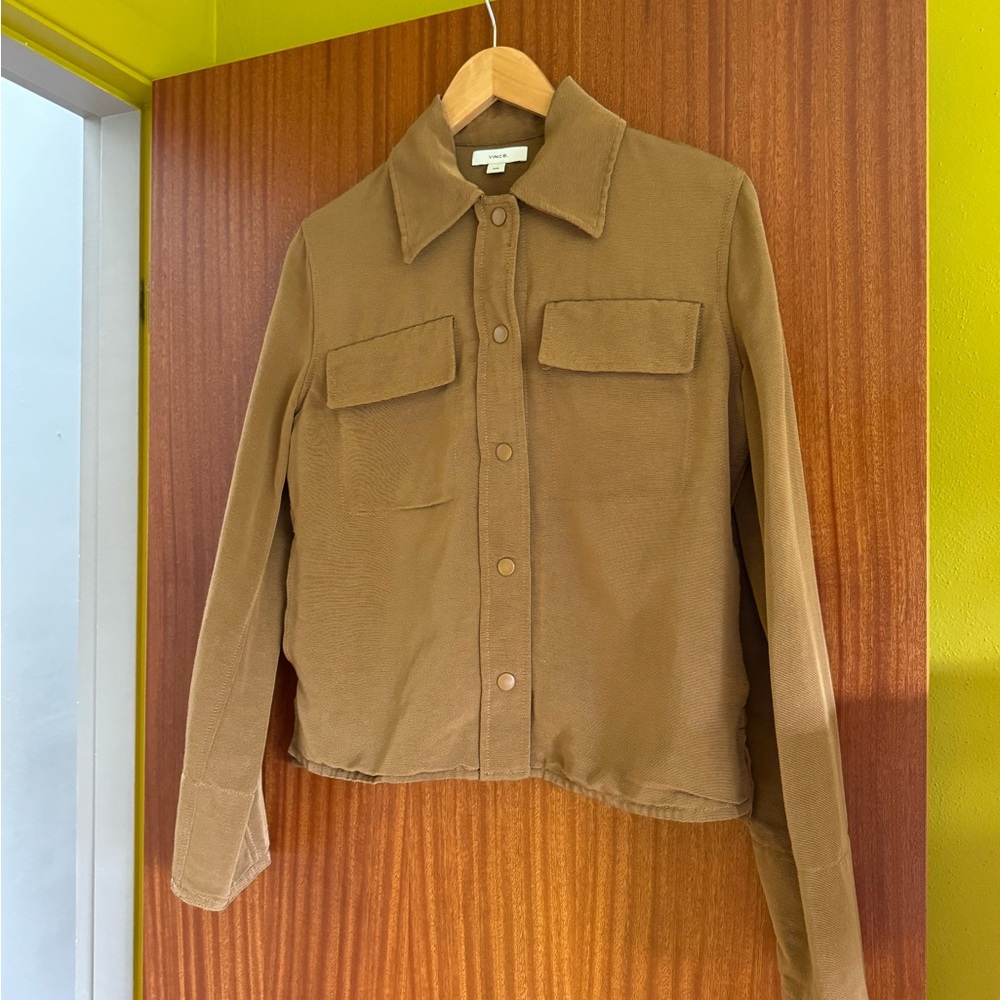 Vince Textured Shirt Jacket